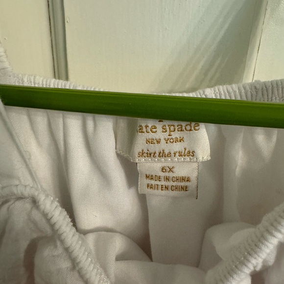 Girls Kate Spade size 6x short and top set - Picture 8 of 12